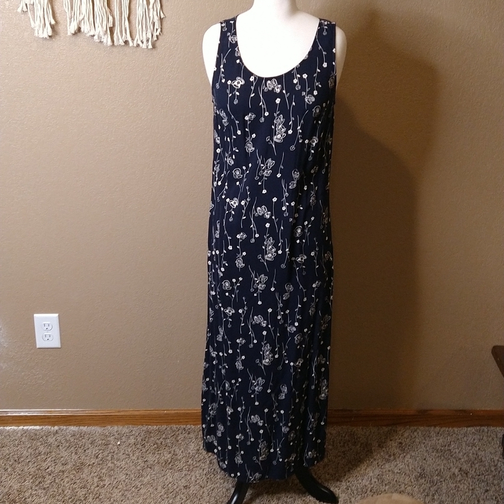 Vintage 90s Molly Malloy Floral Tea Cup Dress